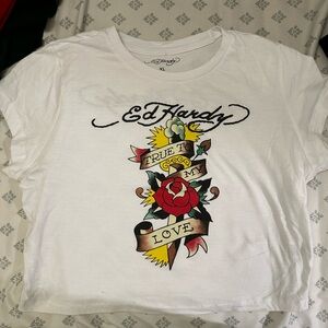 Ed Hardy Crop top